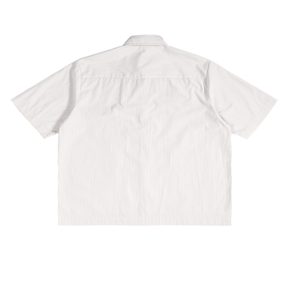 Oversized Vertical Stripe Boxy Shirt